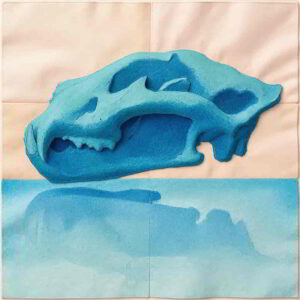 やさしい彗星 ジャケット画像のパッチ風イラスト